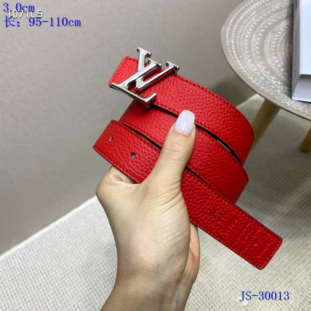 LV Belts 3.0 cm Width 087